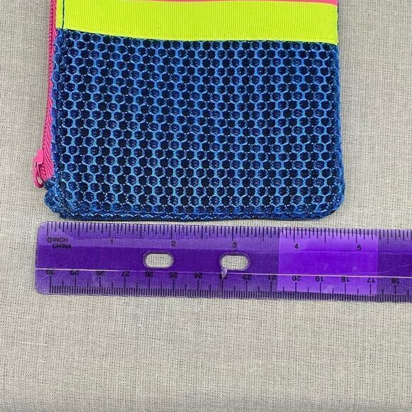 Ipsy Neon Stripe Makeup Bag - Picture 6 of 6